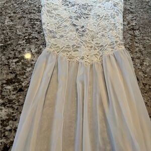 Victoria's Secret Sexy White Lace Nightgown. Never worn.